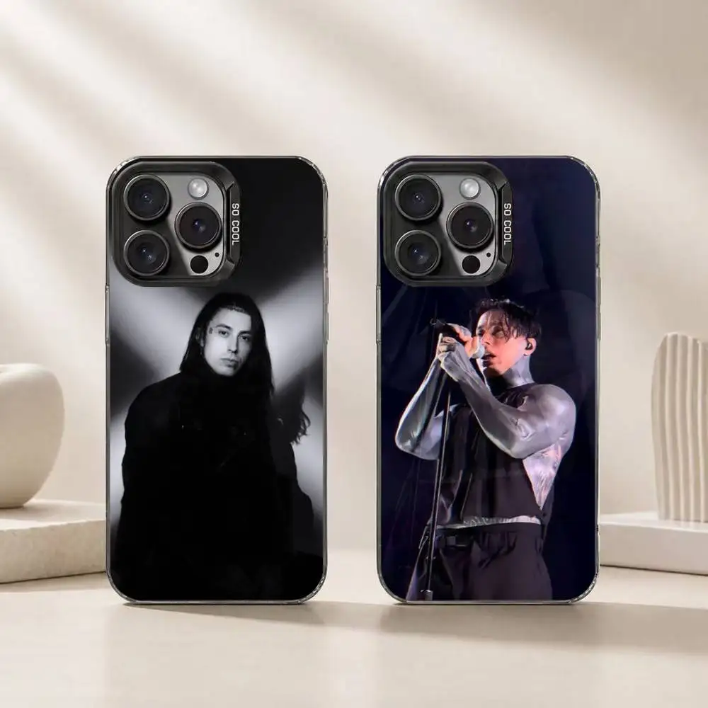 Singer Rapper Ronnie R-Radke gift Phone Case For iPhone 18,17,16,15,14,13,12, Plus,Pro Max,XS,Colored Silver Plated Inside Cover