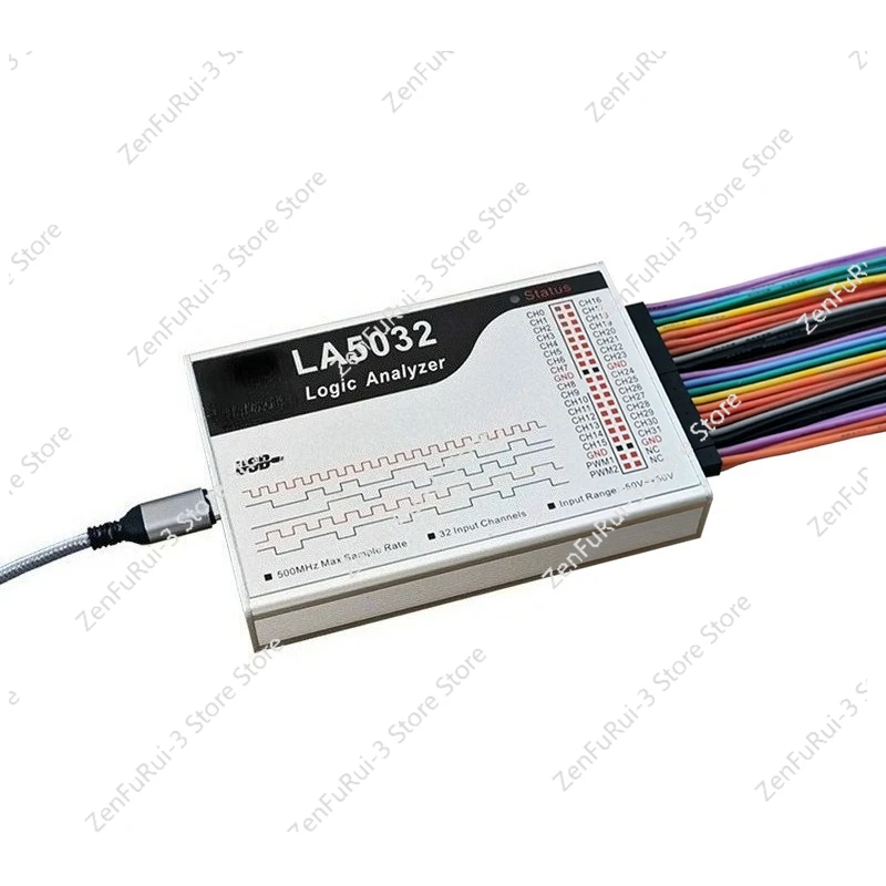 Logic Analyzer LA5032 32 Channel 500M Sample Rate, Protocol Analysis