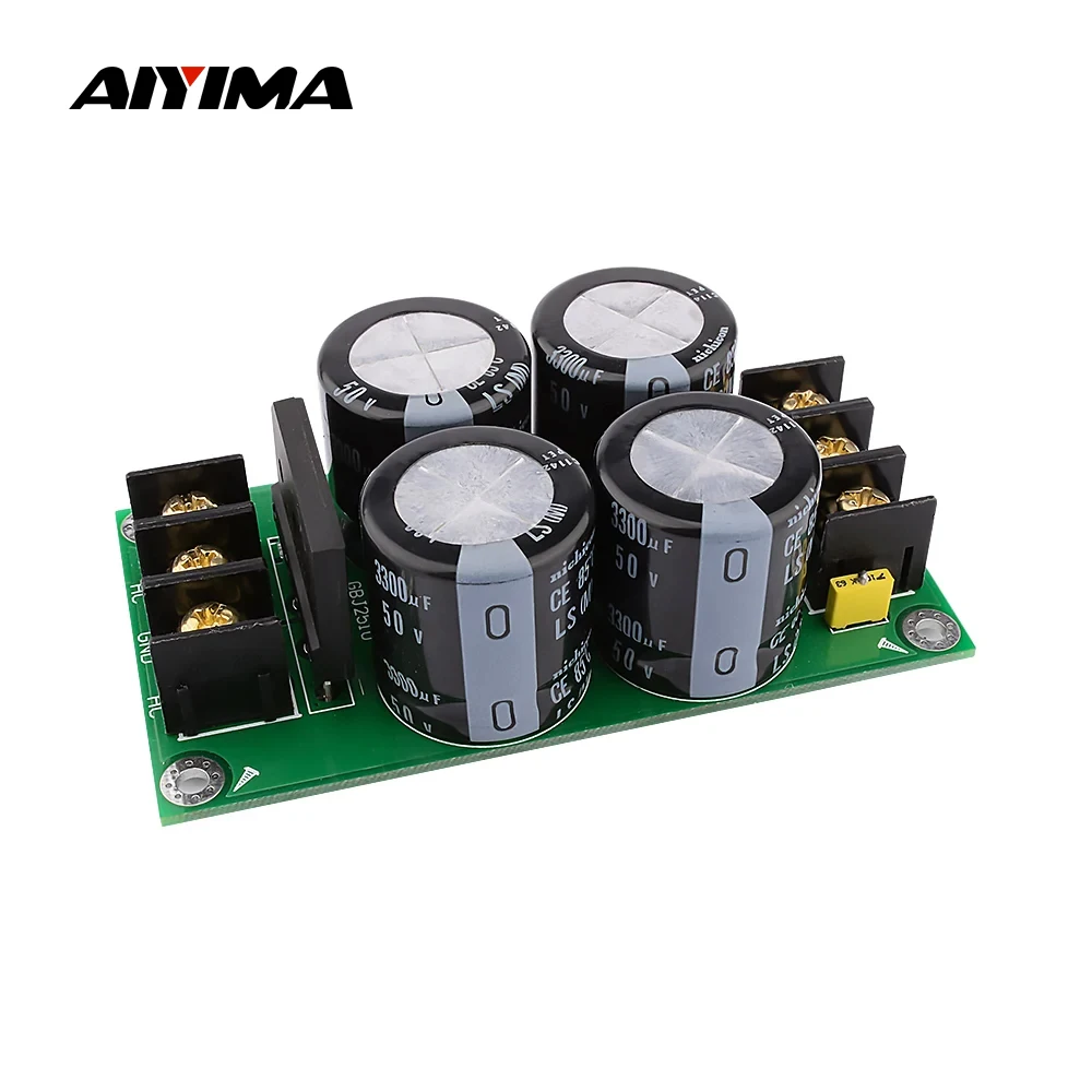 AIYIMA Power Amplifier Rectifier Filter Board 3300uf/50V Single Bridge Power Board DIY Audio Sound Amplificador