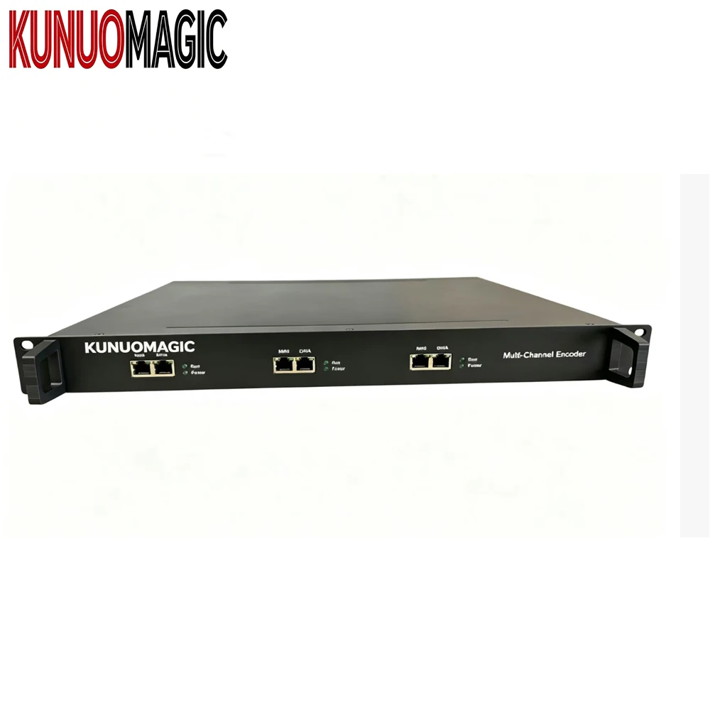 8/16/24ch 1080p 60fps H.265/HEVC/H.264 Encoder UDP Multicast for Headend System Rack Mount Web Management