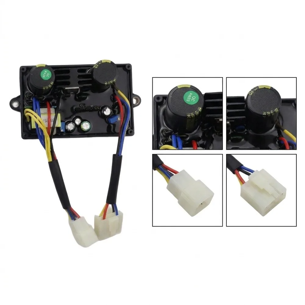 For Hj.5K25DH Automatic Voltage Regulator Board 2-Plug 10-Wire For Generator Welding Machine Single Phase 250V Stabilization