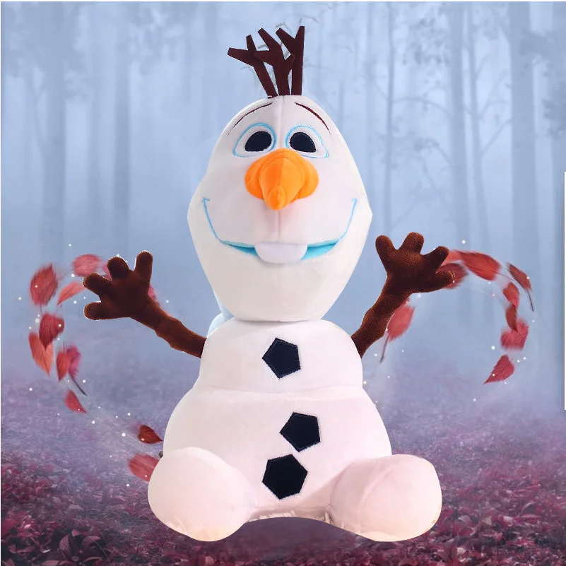 Disney cartoon Frozen Olaf Plush Kawaii Snowman Cartoon Cute Plush Stuffed Animals Doll Toys