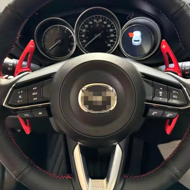 

For Mazda 2 3 6 CX-3 CX-4 2013 CX-5 2016 2017 2018 MX-5 Atenza Axela 2014-2018 Car Steering wheel Shift Paddle Aluminum DSG