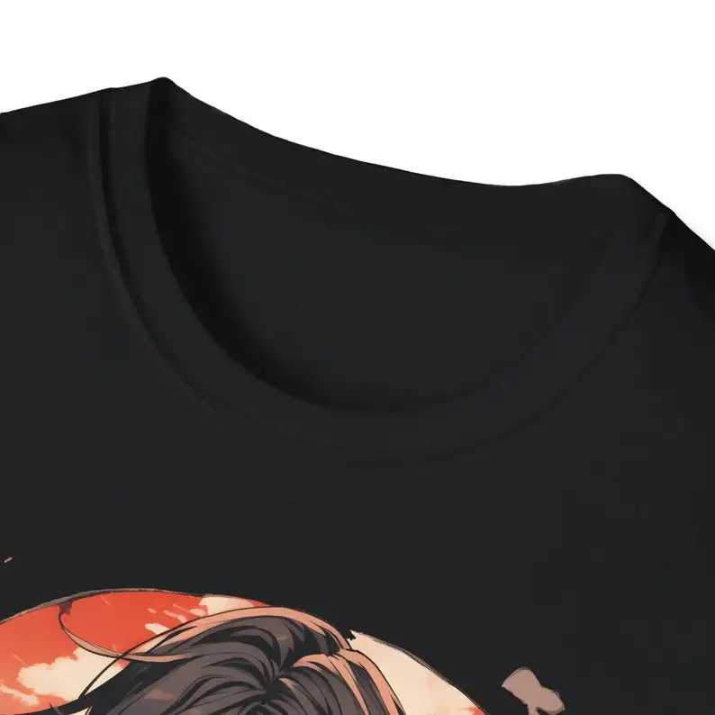 Tifa Anime Softstyle T-Shirt, FF Shirt, Fantasy Shirt, FF7 Tee