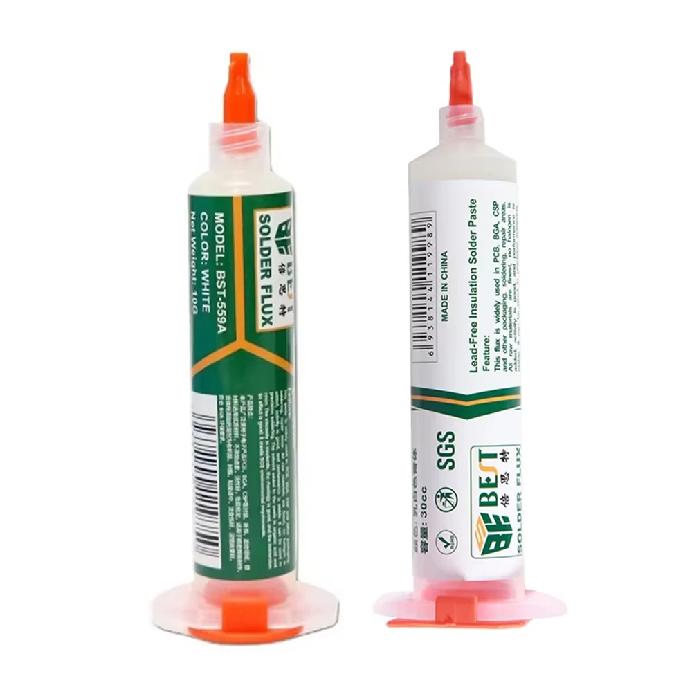 10/30CC Solder Paste Flux Lead-Free Solder Paste Free Cleaning Is Widely Used In All Kinds Of Soldering for Electronic Component