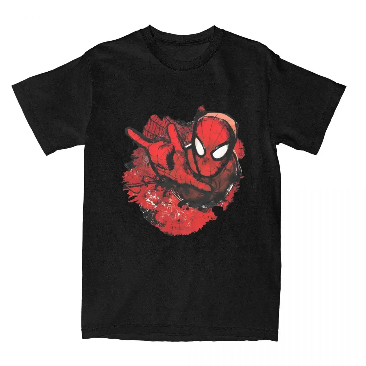 Haikyuu camiseta marvel homem aranha algodão t camisas moda tshirt para homens verão impressão estética manga curta topo t