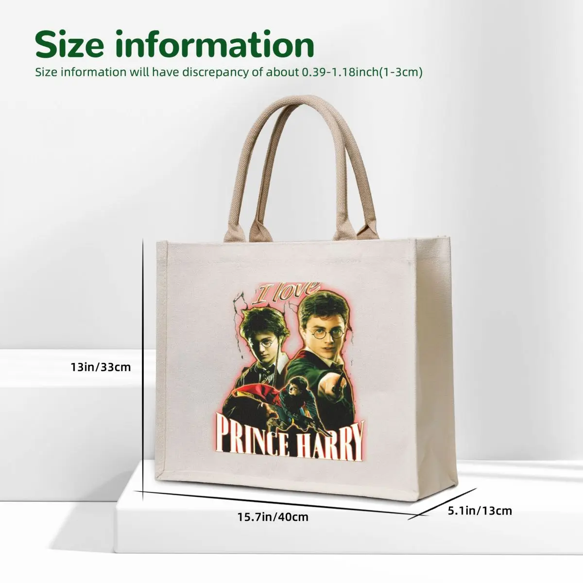 1 i love prince harry Tote Bag bag luxury women bags for women cloth bag woman large size bags