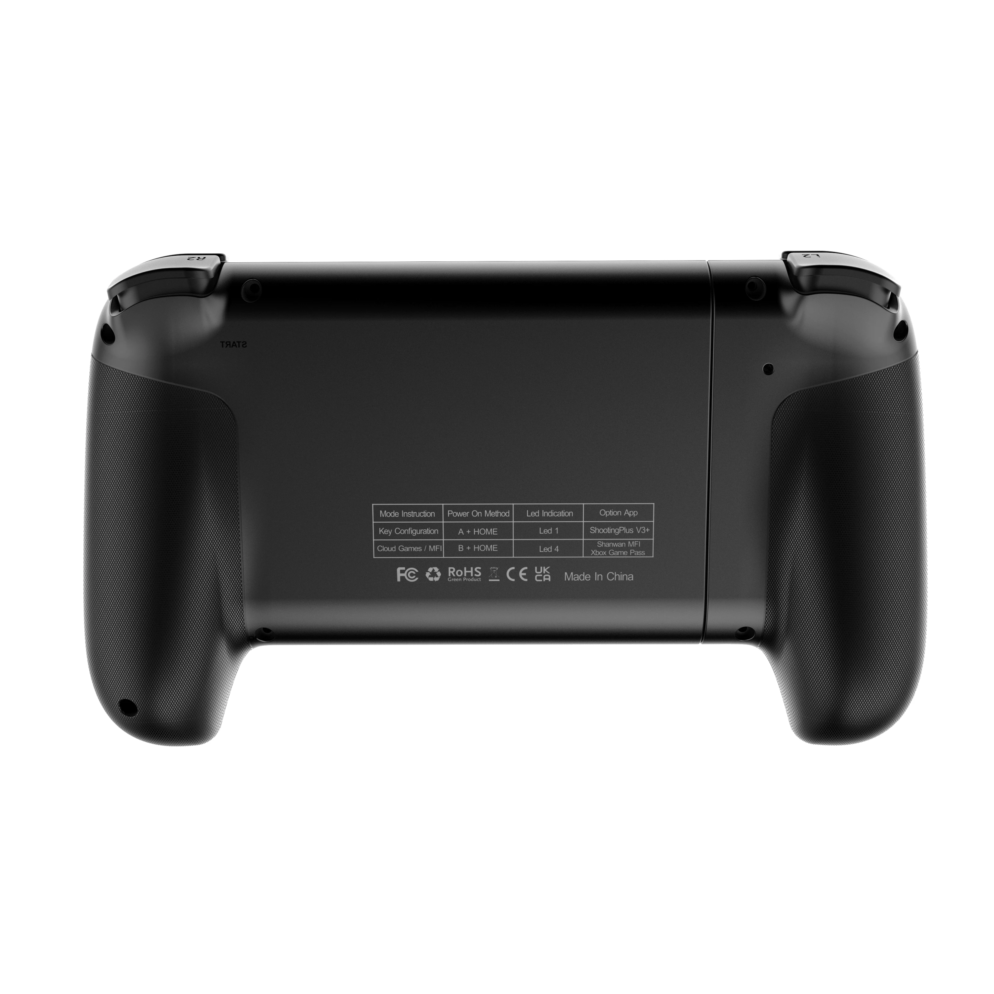 Mobile Game Controller for iPhone and Android with RGB Light,Support Play PS Remote Play, Xbox Cloud and More