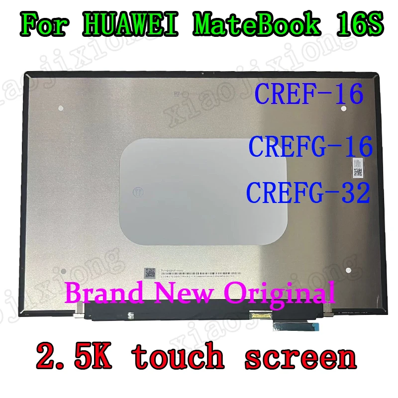 

New for Huawei mateBook 16S display screen assembly CREF-16、CREFG-16、CREFG-32 touch screen display replacement 2520*1680