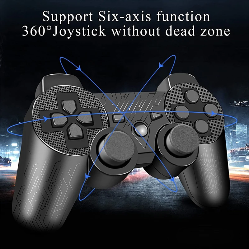 Wireless Gamepad for PC Laptop PS3 2.4G Rechargeable Game Controller USB Joystick for Android TV Box Steam Gaming Jpypad