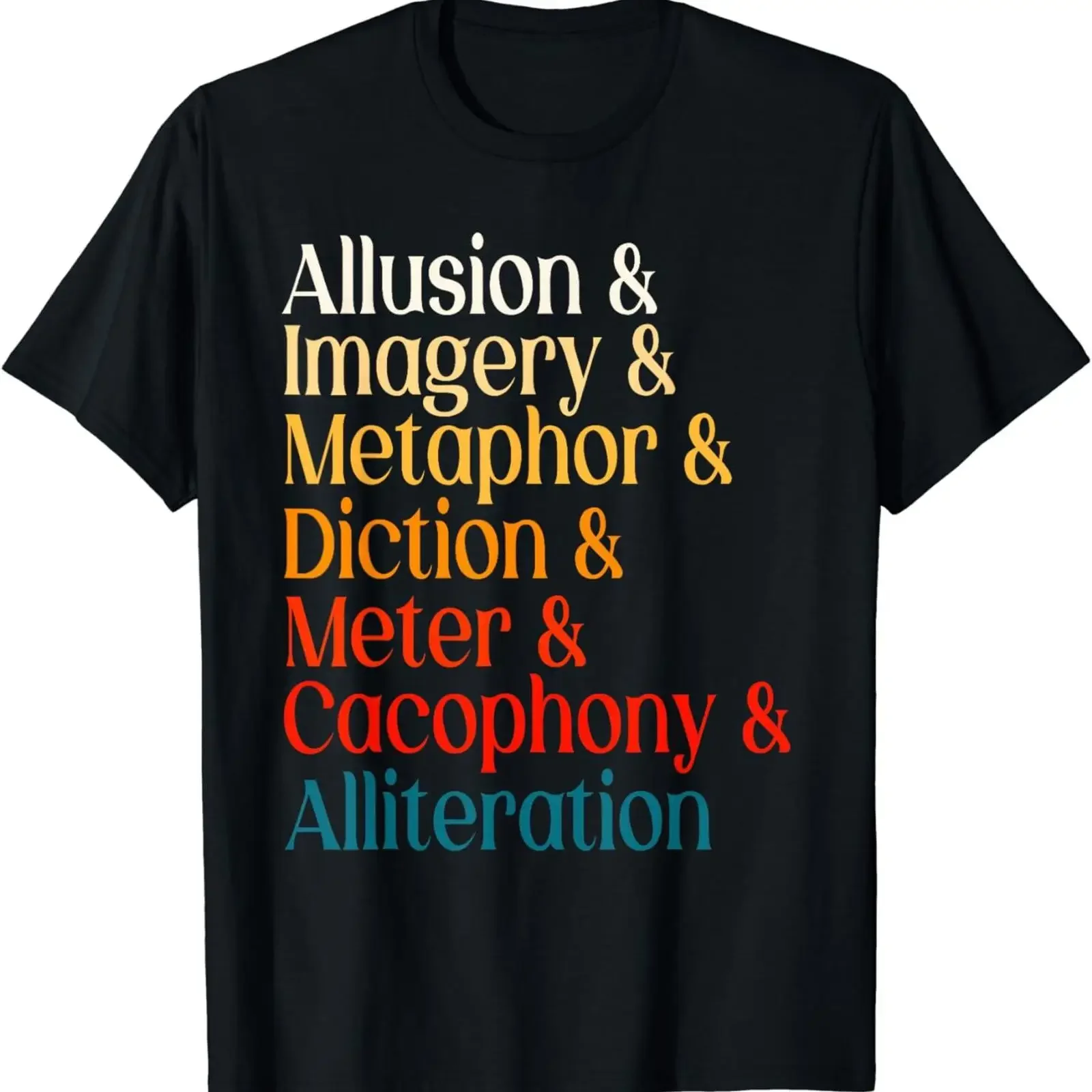 Poet Poetry Literature Lover Poem Writer T Shirt vintage Washed graphic Unisex Top For Everyday Wear Stylish Soft