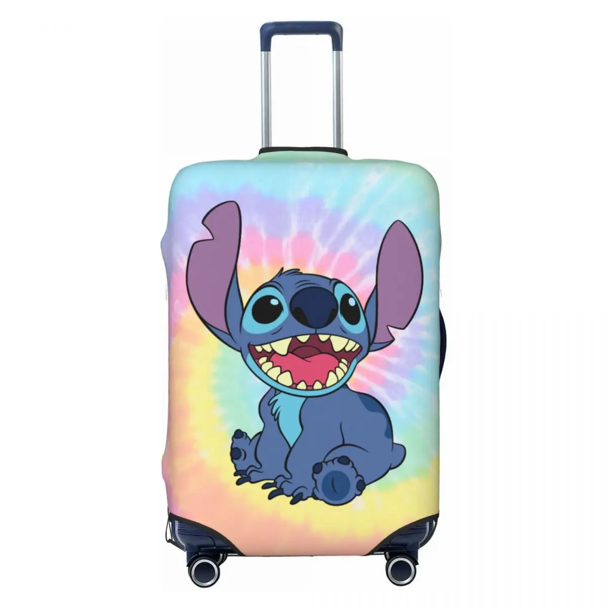 Custom Stitch Travel Luggage Cover Washable Suitcase Cover Protector Fit 18-32 Inch