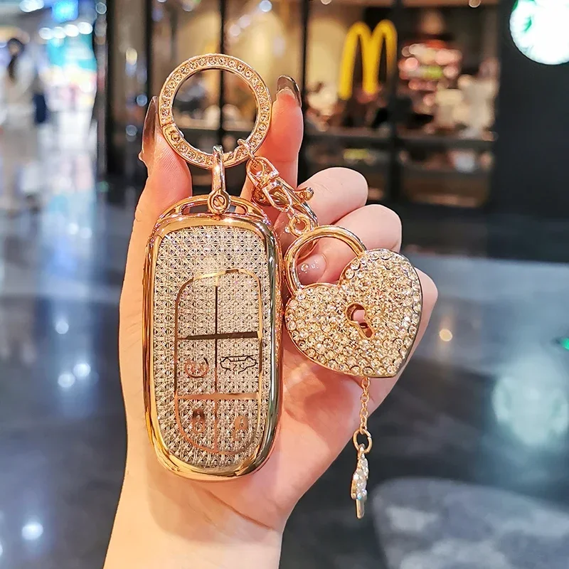 

For Jeep Keycase Compass Cherokee Grand Commander Grand Herokee Renegade Fiat keycover keyshell keychain buckle Car decoration