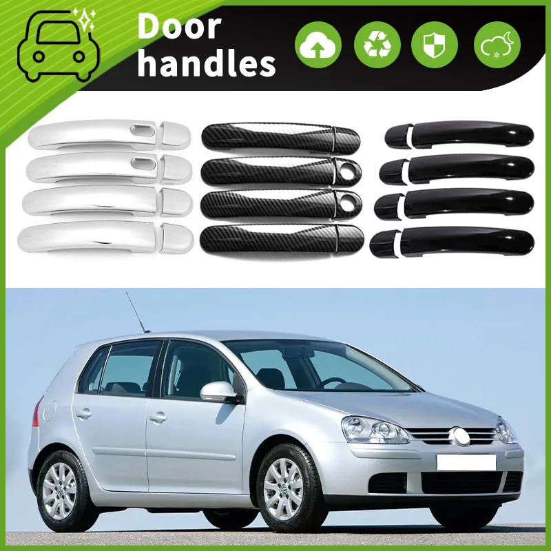 Applicable to the 03-07 Volkswagen Golf MK5 door bowl handle modification with scratch resistant protective stickers