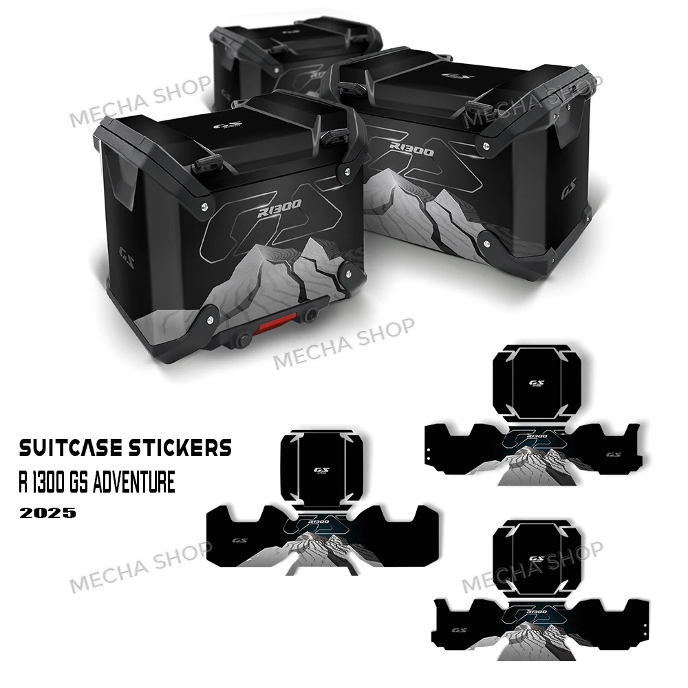 

Suitcase Stickers for R 1300 GS ADV R1300GS Adventure Top Box Side Protective Decal Kit