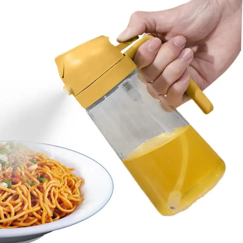 Kitchen Oil Bottle 2 In 1 Cooking Oil Bottle Sprayer For Cooking 470ml Oil Spray Bottle Cooking Oil Dispenser For Cooking