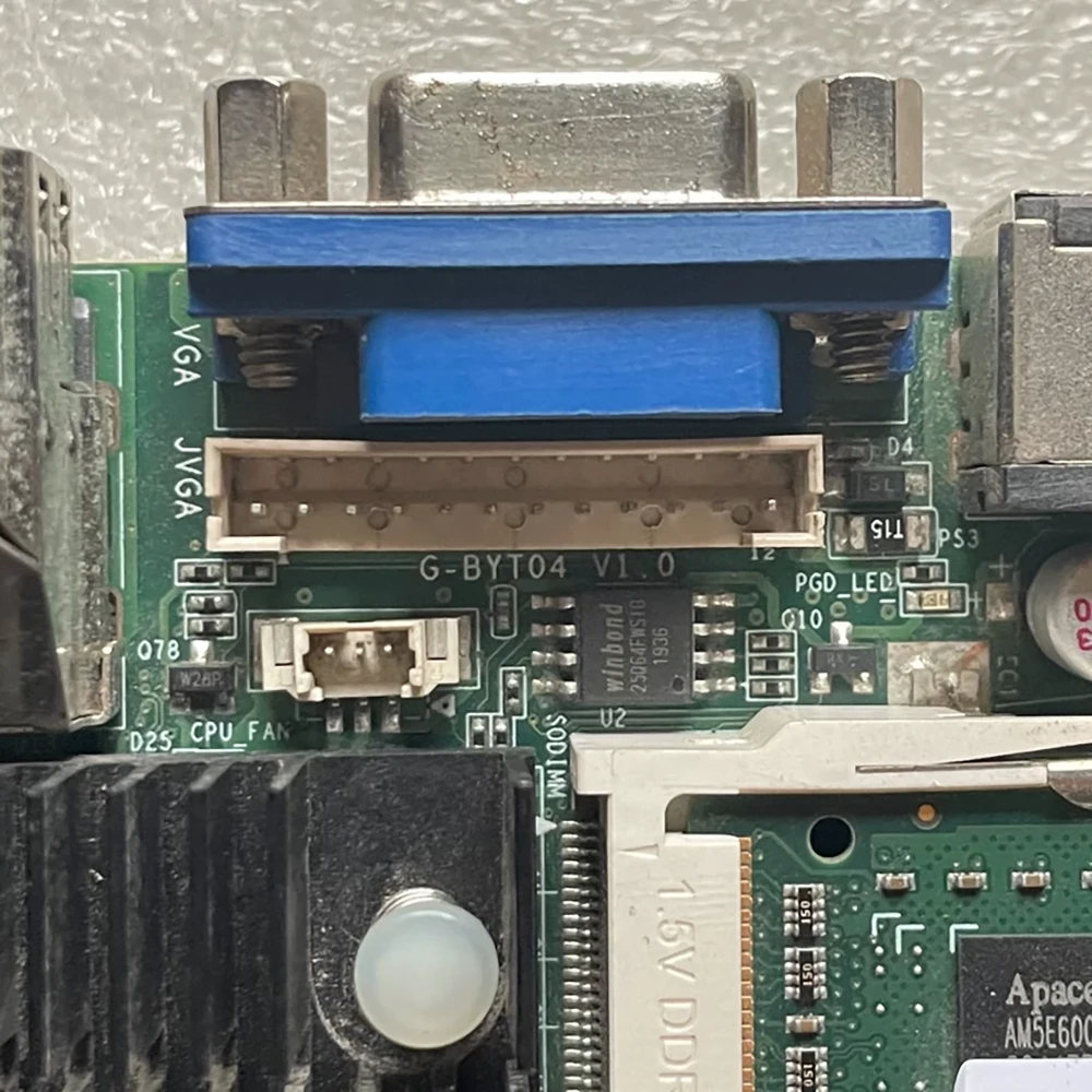 G-BYT04 V1.0 للوحة الأم للتحكم الصناعي Advantech Embe المضافة GI-J1900D26P-E1 V1.0