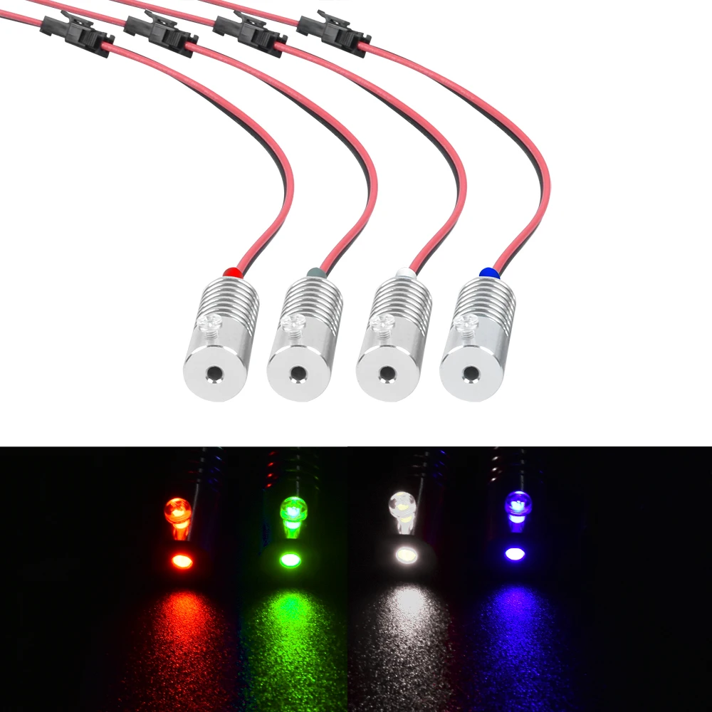 Źródło światła LED 12V 1.5W, silnik oświetleniowy do samochodu, dekoracja atmosferyczna, DIY, światłowodowy projektor, generator.