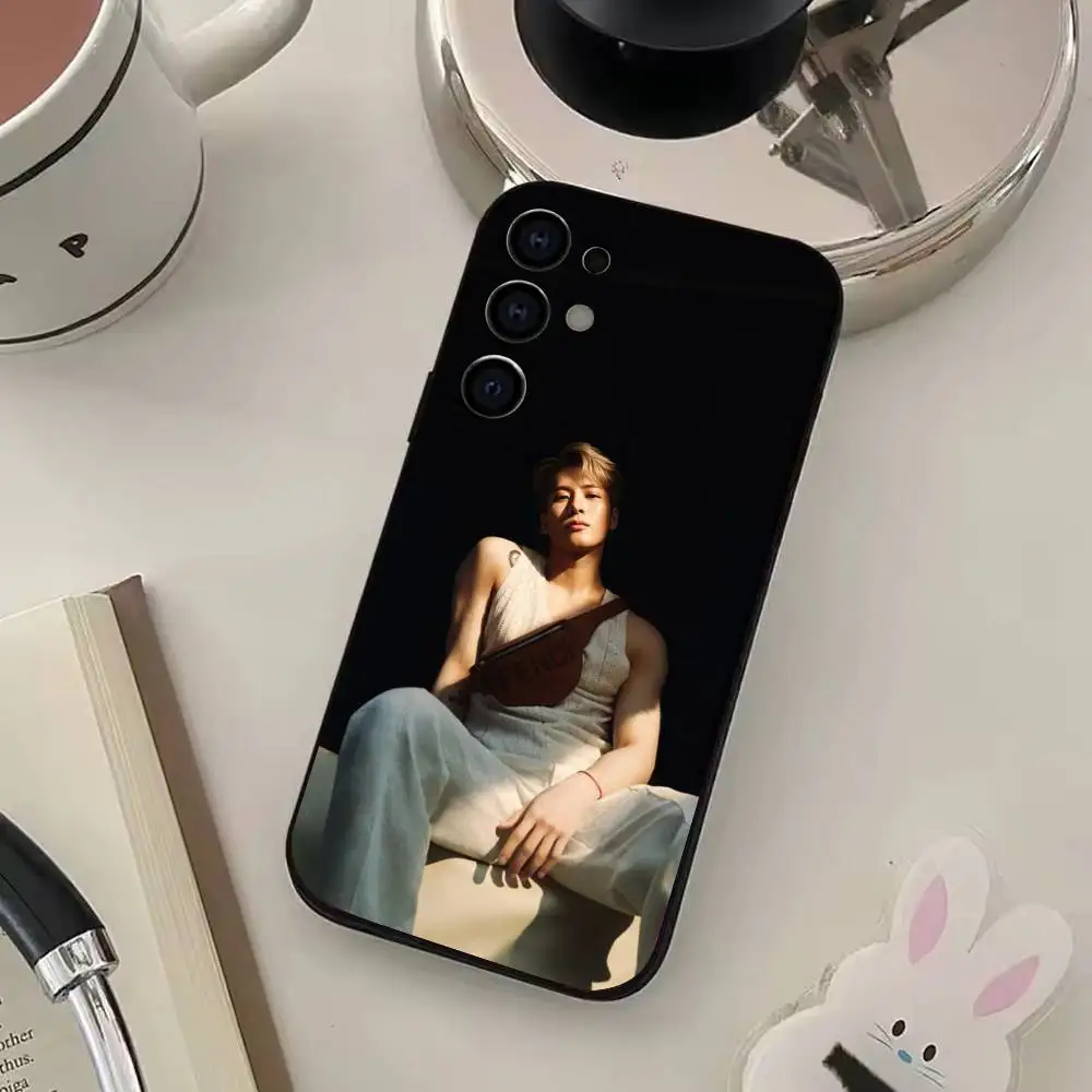 حافظة هاتف مغنية J-Jackson P.Jack W-Wang لهاتف سامسونج S25، S24، S21، S22، S23، S30، Ultra، S20، Plus، Fe، Lite، Note، 10,9,5G غطاء أسود