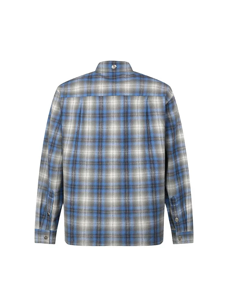 Мужская весенняя клетчатая одежда в американском стиле ретро Brued Plaid Long Sve irt, свободная универсальная одежда для пар, молодежная мода