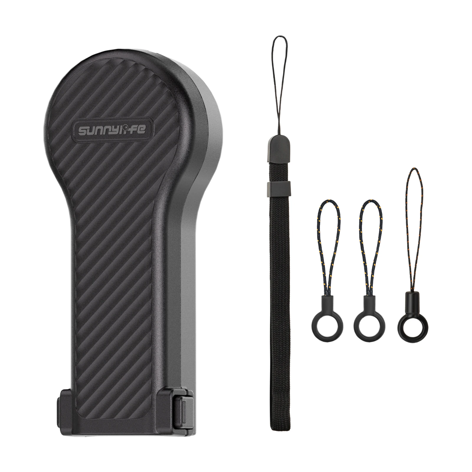 Hard Shell Clasp Lock Case for DJI Osmo Pocket 4 3 Bulb Shape Magnetic Filter Holder Silicone Lining Wrist Strap