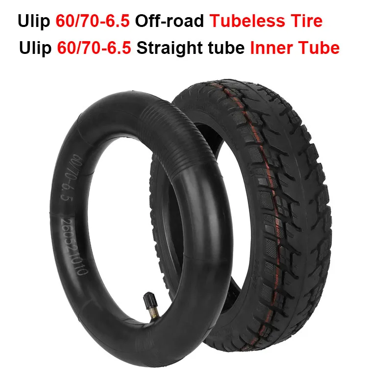 

Комплект бескамерных шин Ulip 60/70-6,5, толстая внутренняя трубка для электрического скутера Max G30 G30LP G30P G30D, 10-дюймовая вакуумная замена шин