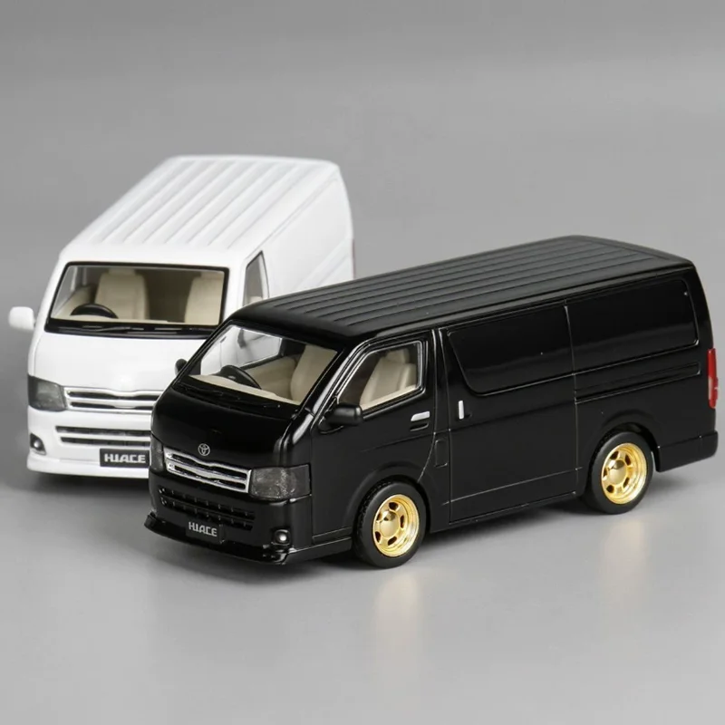 JKM 1:64 Scale Hiace H200 Alloy Car Model Simulation Toy Desktop Collection Gift Static Display Souvenirs