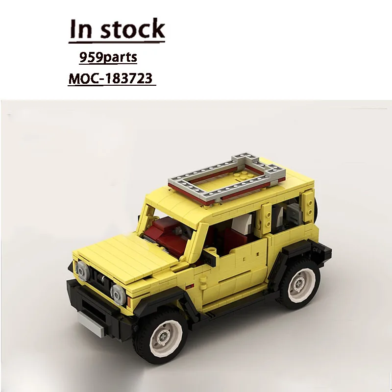 

MOC-183723 City New 1990s Sports Car Building Block Model, 959 Parts, Boys' Children's Birthday Building Block Toy Gift