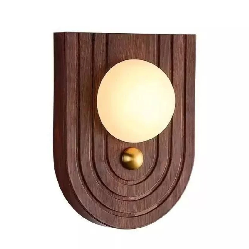 الراقية مصابيح الحائط الحديد الرخام الرجعية مصمم غرفة المعيشة غرفة نوم الديكور فندق السرير الممر تركيبات الإضاءة LED داخلي