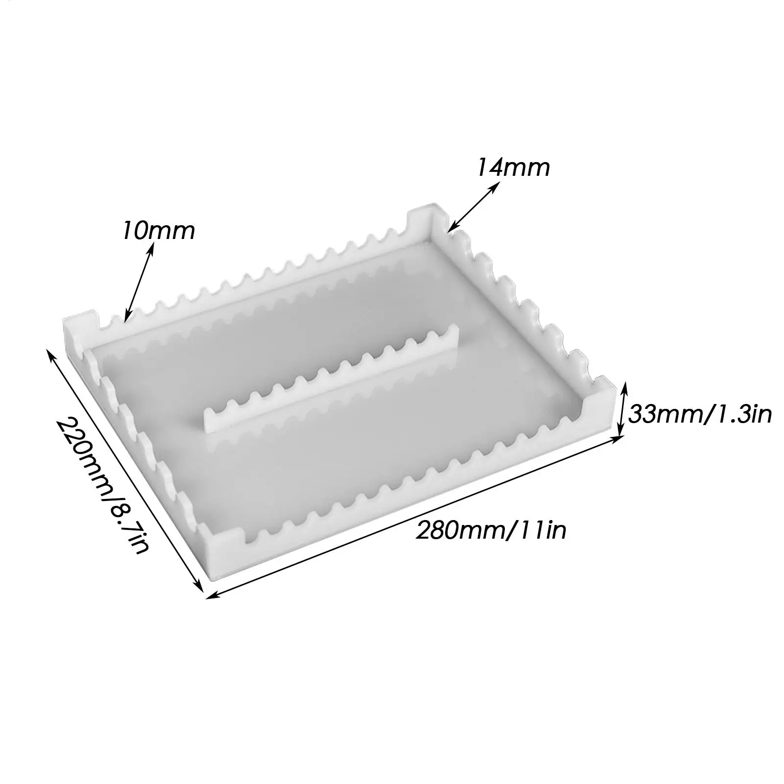 아크릴 피펫 랙 아크릴 피펫 홀더 랙 초보자 학생을위한 22 슬롯 실험실 실험 장비 보관 브래킷
