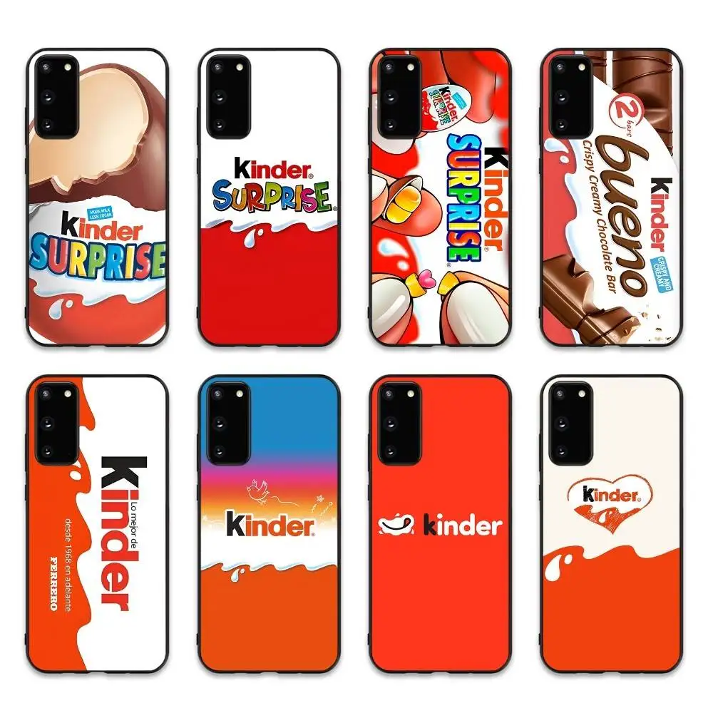 Funda para Teléfono con Diseño de Huevo Sorpresa KINDER JOY para Samsung S 24 fe 25 Ultra plus 20 lite 21 30 22 23 24 22 Ultra 5G