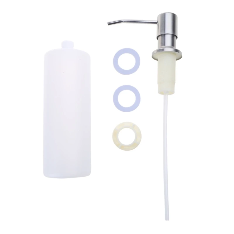 Dispensador jabón líquido versátil, adecuado para desinfectantes manos, champús, Gel ducha, envío directo