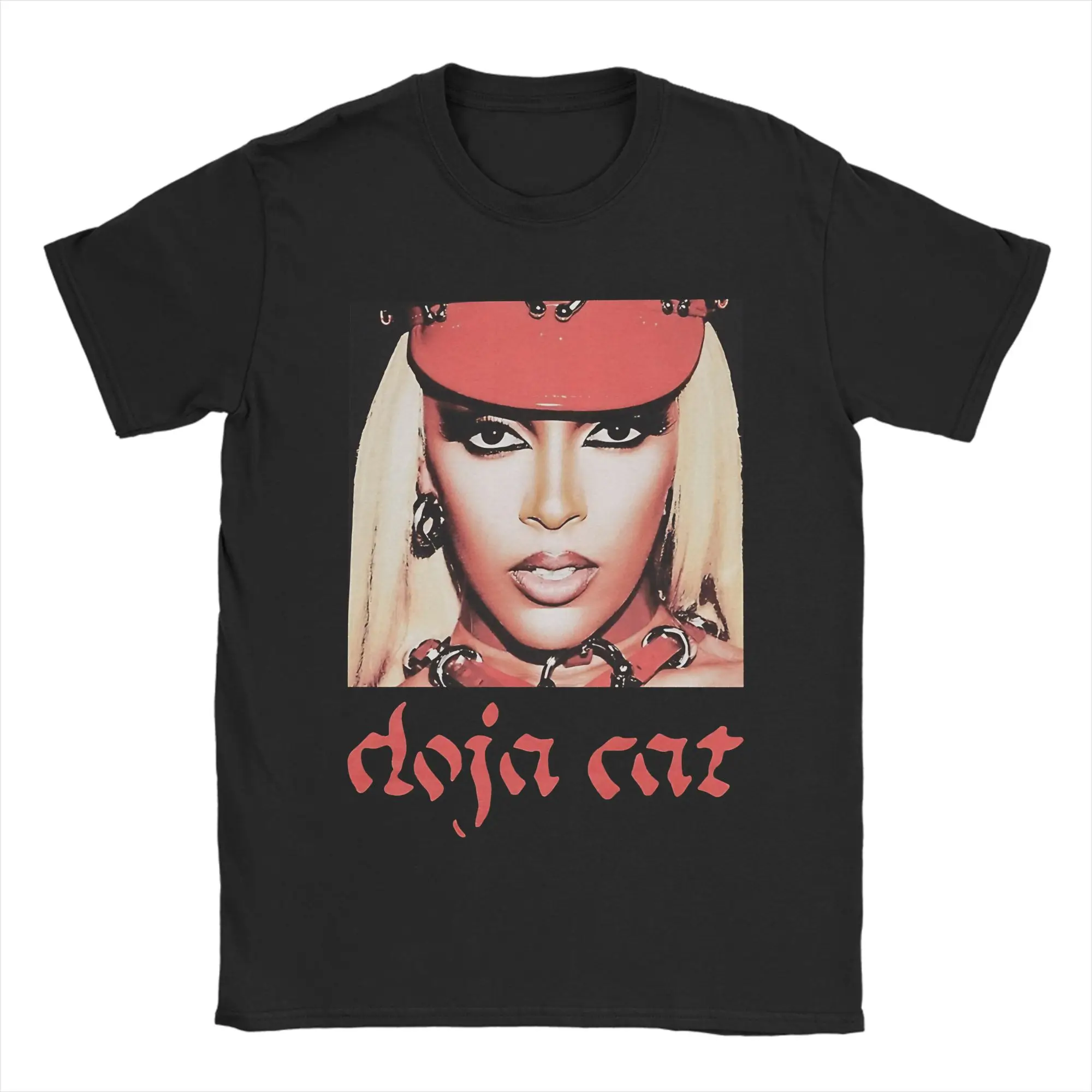 

Мужская футболка Doja Cat Tour Ma Vie, хлопковая футболка с короткими рукавами, одежда с круглым вырезом, 6XL