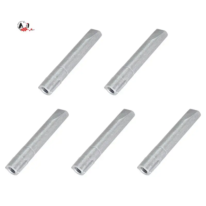 

A10E-5Pcs Zince Anode Silver Zince Anode For Yamaha Outboard Engine 50HP-225HP 62Y-11325-00 62Y-11325-01