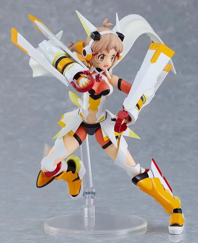 

100% Original GSC ACT MODE Symphogear GX Action Figures Fighter Lady PVC Model Collectible Model Toys Ornaments Desktop