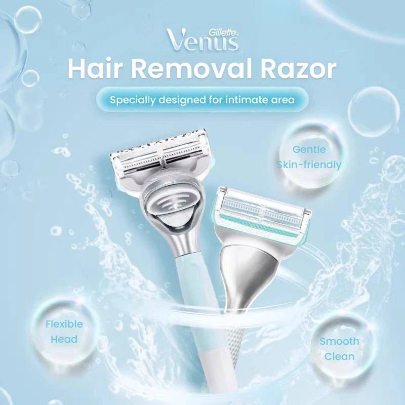 gillette-venus-manual-razor-for-women-safe-women's-hair-removal-razor-smooth-glide-layers-blades-portable-travel-razor