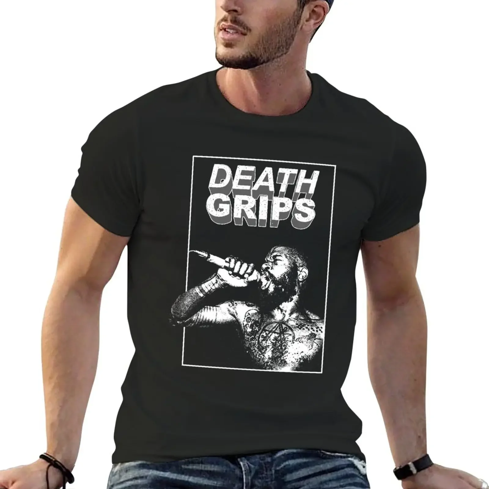 Death Grips T-Shirt sports fans customs design your own oversized t shirt men