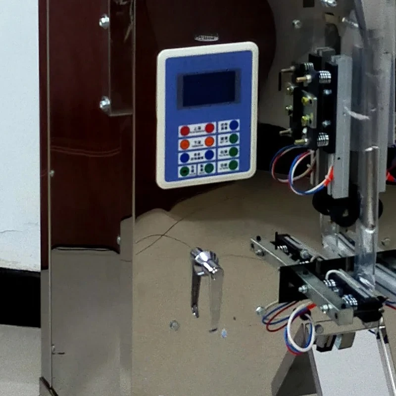 3-200g 50-500g  Liquid Packing Machine For Soy Sauce Milk Seasoning Water Ice Bag Filling Packaging Machine