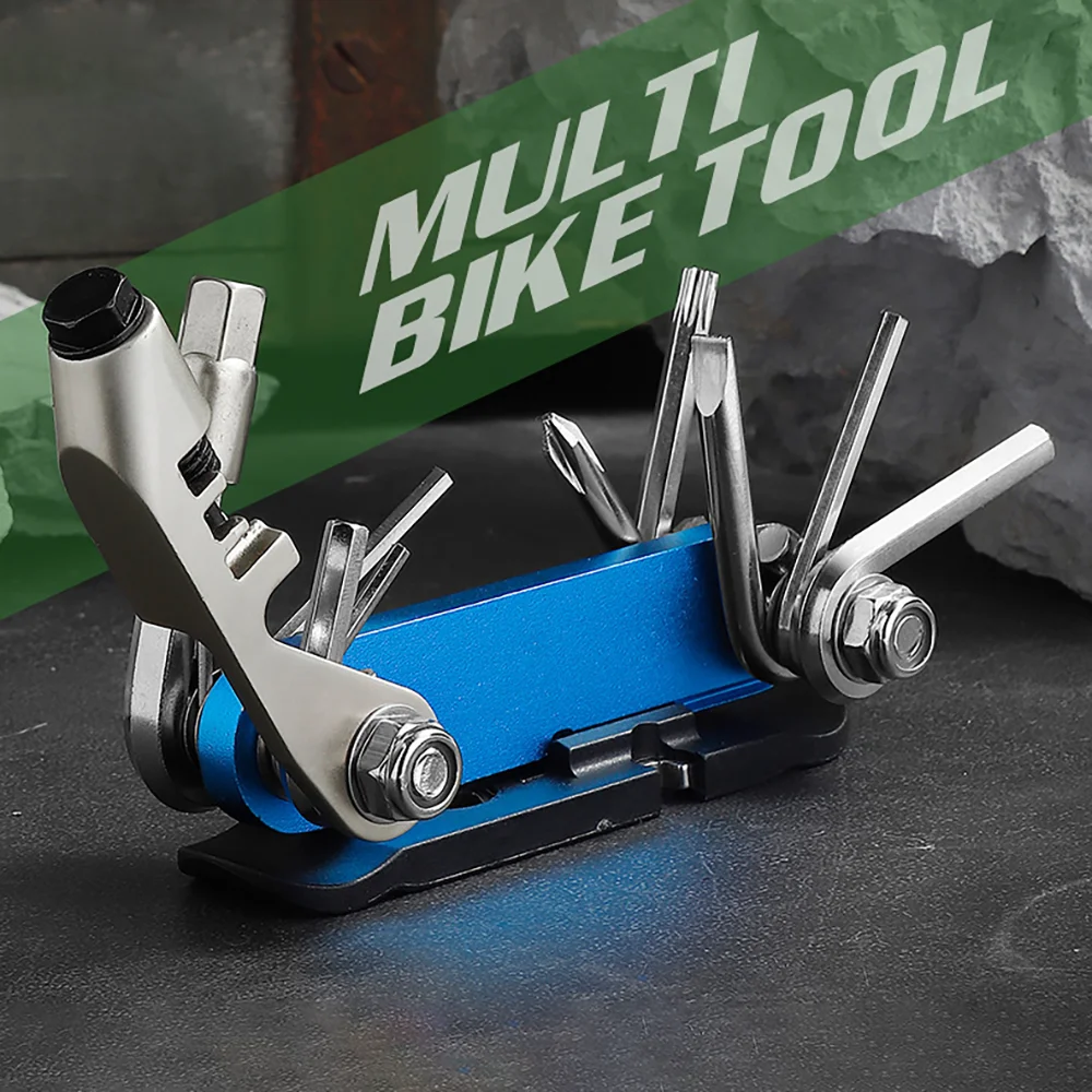 

13 in 1 Bicycle Repair Multi functional Combination Tool Mini Portable Bicycle Repair