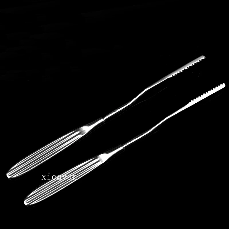 Nasal orthopedic instrument Nasal bone file Nasal comprehensive tool to correct straight outer arc stainless steel tooth roll fi