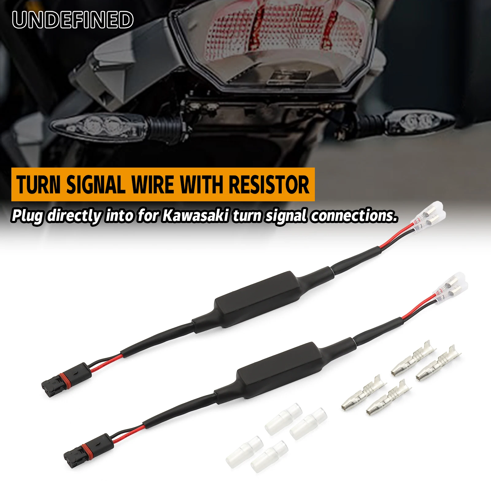 Turn Signal Cable Wire Adapters Indicator Plug Connector Fit for BMW F750 F850 GS/ADV F900 R/XR R1200GS R1250GS S1000RR R nine T