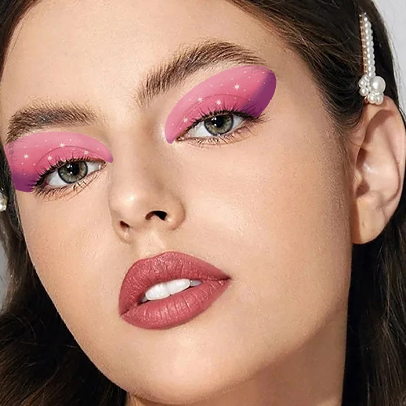 ملصقات وشم عين مؤقتة يمكن التخلص منها مقاومة للماء يمكنك صنعها بنفسك أداة مكياج لظلال العيون وكحل الوجه