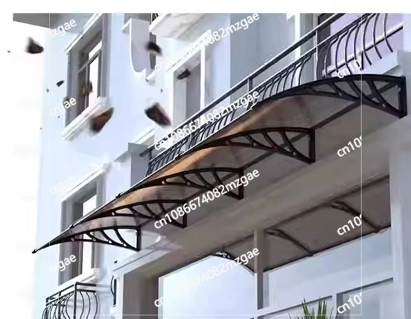 

Canopy household transparent PC sun board canopy balcony window door terrace awning outdoor awning