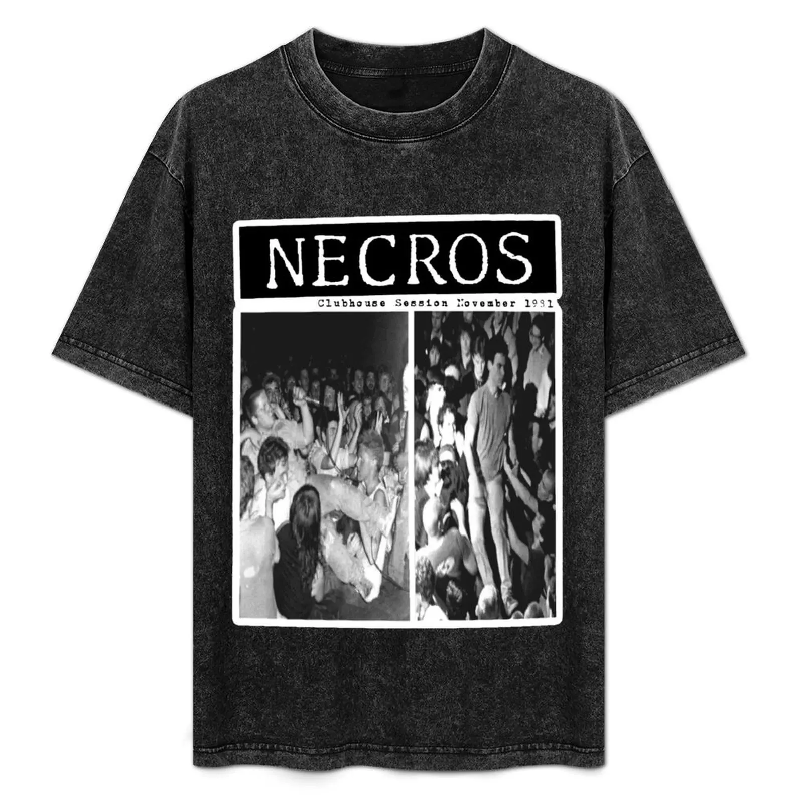 

Necros - Club House Session T-Shirt graphic t shirt vintage summer tops oversizeds plus size tops mens graphic t-shirts hip hop