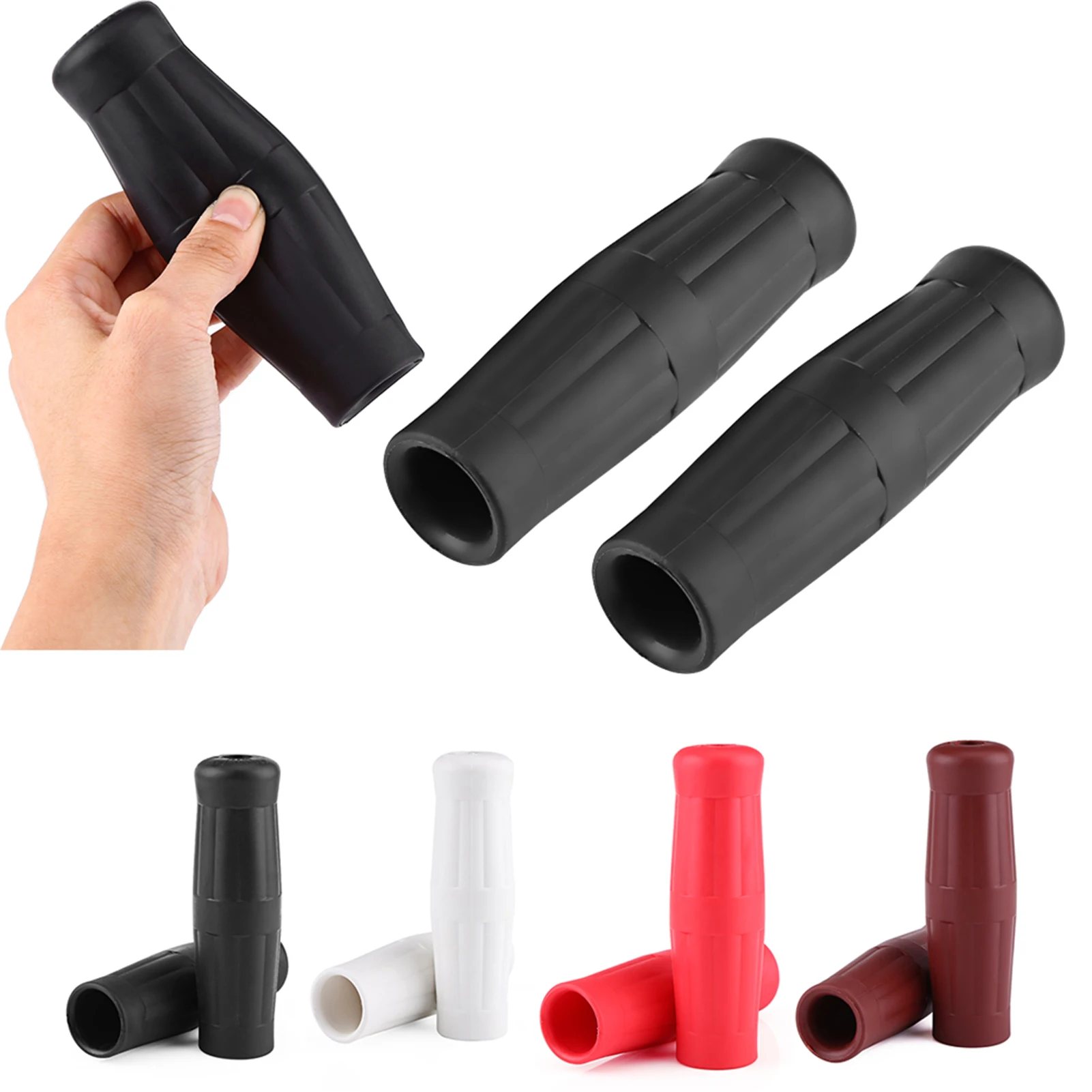 

1 пара, универсальные винтажные классические ручки для мотоциклов и велосипедов, 1-7/8 дюйма