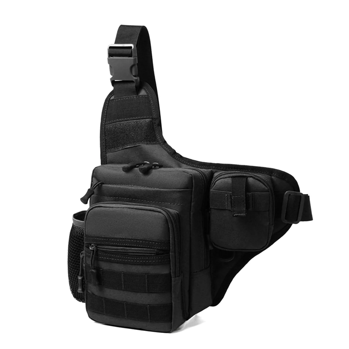 

AD-Camping Climbing Bag Chest Pouch for Cycling Hiking Travel Outdoor Sport Crossbody Fishing Waist Fanny Pack