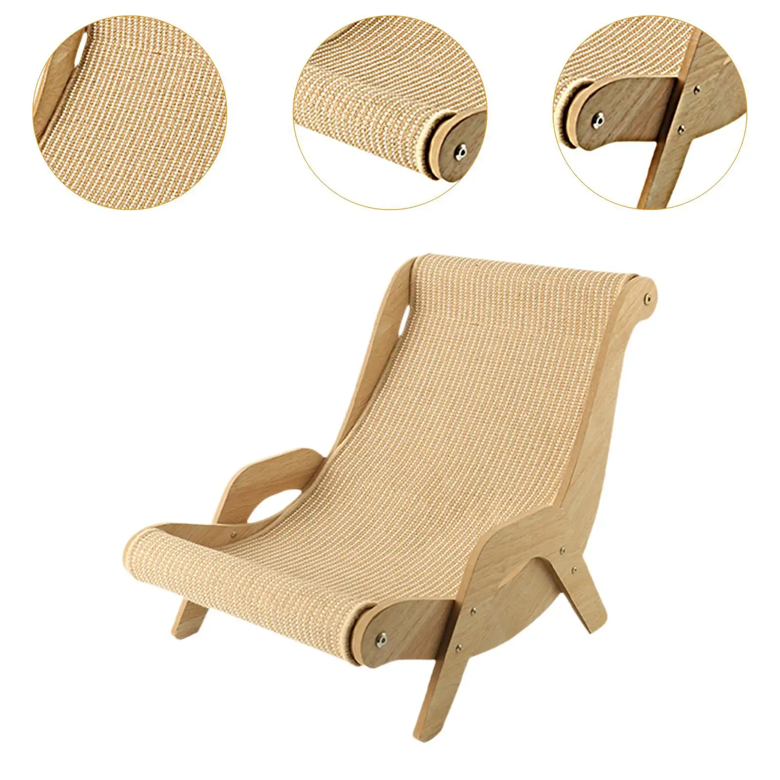 Cat Lounge Chair Cat Hammock Bed Resting Pet Cot Cats Raised Bed Cats Scratcher for Puppy Small Dogs Indoor Cats Rabbits Bunny