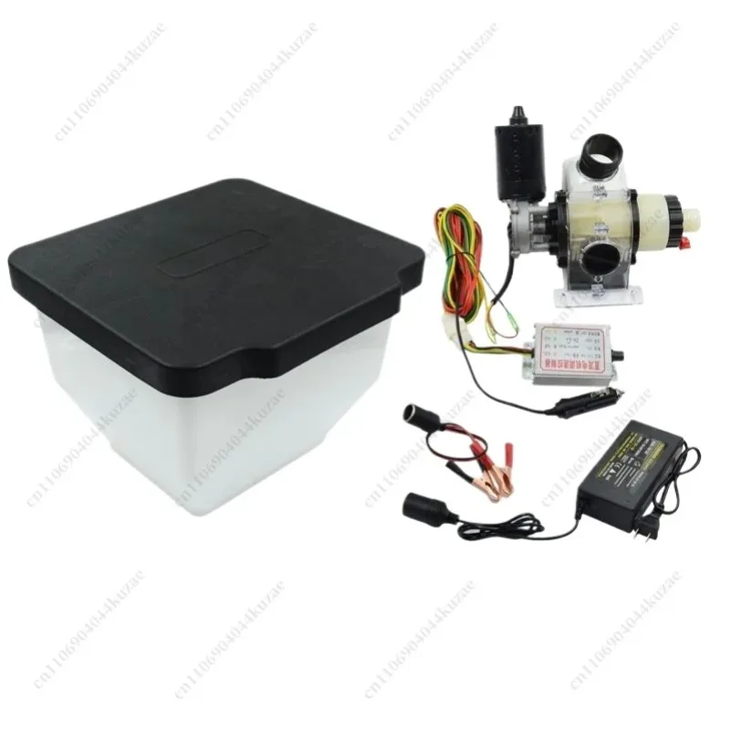 12V/220V Electric Fertilizer Dispenser - Precision Seed & Feed Spreader Planter Attachment for Corn Planting