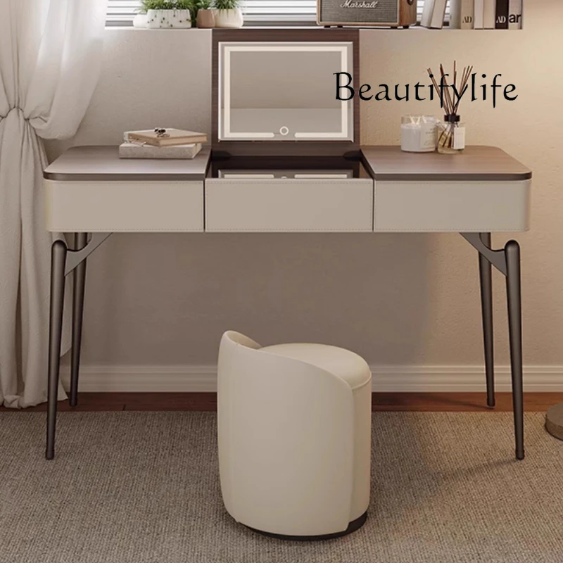 

R Women Bedroom Vanity Table Beauty Service Desgin Cosmetics Dressing Table European Minimalist Comoda Pra Quarto Trendy Furnitu