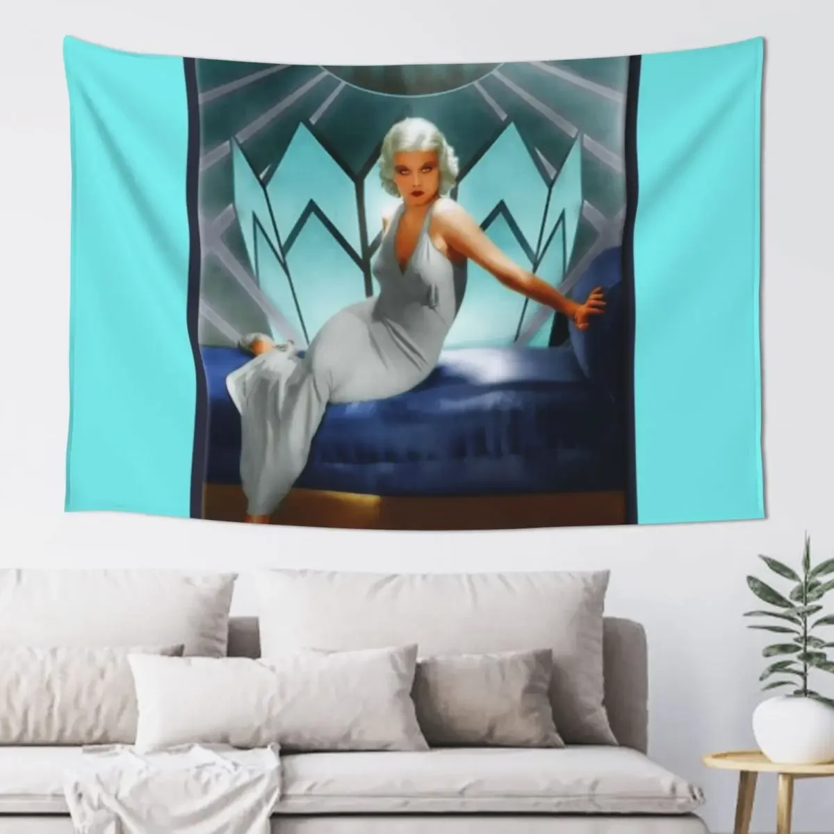 

Jean Harlow Tapestry Decor For Room Home Decorating Room Aesthetic Decor Tapestry